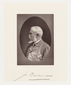 Portret van Johannes Bosboom door Maurits Verveer (attributed to)