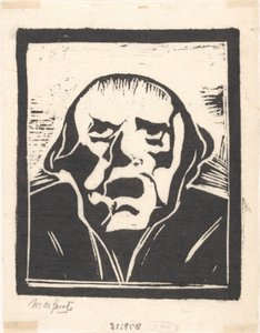 Figuur met geopende mond