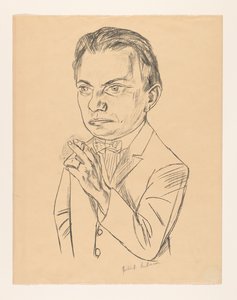 Zelfportret met sigaret