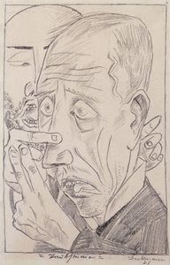 Doofstomme door Max Beckmann
