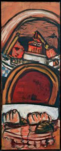 Voeten in bad door Max Beckmann