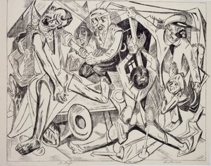 Malepatrus, door Max Beckmann door Max Beckmann