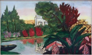 Park Bagatelle door Max Beckmann