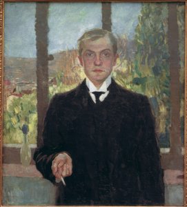 Zelfportret Florence door Max Beckmann