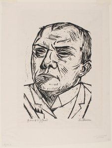 Zelfportret door Max Beckmann