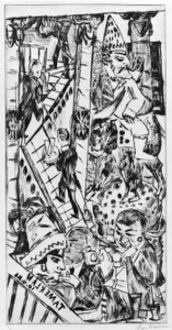 Tamerlan door Max Beckmann