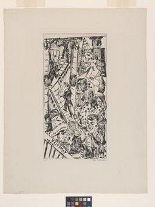 Tamerlan door Max Beckmann