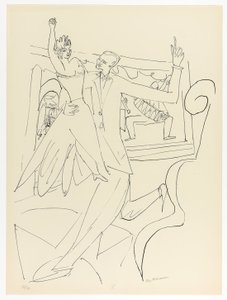 Tango, plaat vier uit Day and Dream door Max Beckmann