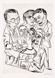 De Kunstenaar in de Samenleving door Max Beckmann