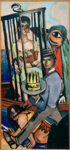 Verleiding (Verleiding van de Heilige Antonius) door Max Beckmann