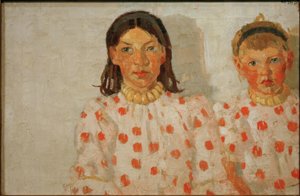 Twee meisjes uit Jutland