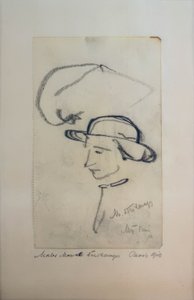 portret door Max Bergmann