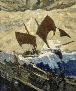 Een incident op het Kanaal door Max Bohm