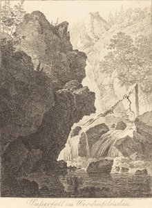 De Waterval door Max Joseph Wagenbauer