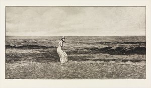 Aan zee (Intermezzi, opus IV, blad 2) door Max Klinger