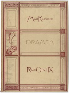 Dramen: VI motieven in X bladen. Etsen Opus IX door Max Klinger
