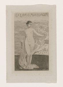 Ex libris van Max Klinger