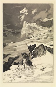 Vechtende centauren (Intermezzi, Opus IV, plaat 5) door Max Klinger