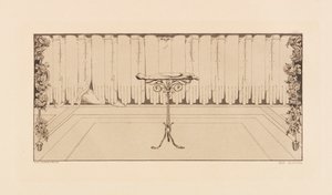 Opus VI, uit Paraphrase on the Finding of a Glove, 1881 door Max Klinger