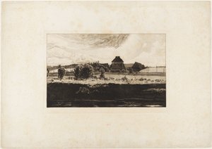 Zomermiddag (Vier landschappen, opus VII, plaat 4) door Max Klinger