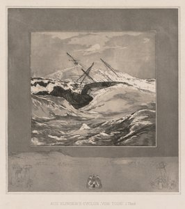 Vom Tode I Opus II, 1889, nr. 3 door Max Klinger