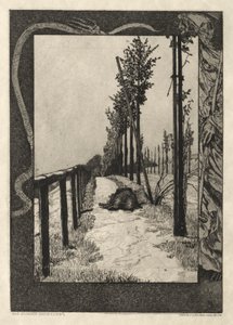 Vom Tode I, Opus II, 1889 nr. 4 door Max Klinger