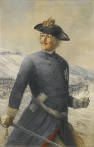 Leopold I, Prins van Anhalt-Dessau 1676-1747, Generalfeldmarschall in het Pruisische Leger