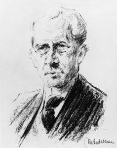 Arno Holz / Lith. van Max Liebermann