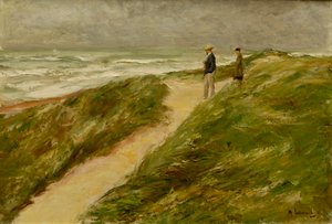 Op het duin bij Katwijk door Max Liebermann