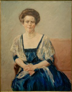 Portret van Maria Newman