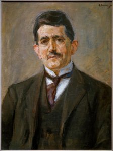 Portret van uitgever Bruno Cassirer