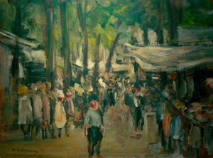 Kermis in Noordwijk – Studie