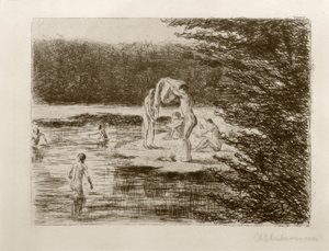 M. Liebermann, Badende jongens door Max Liebermann