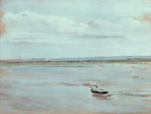 Na de regen door Max Liebermann