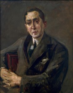 Portret Carl Meinhard door Max Liebermann
