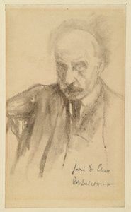 Zelfportret door Max Liebermann