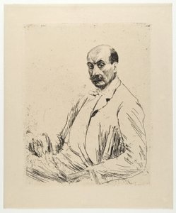Zelfportret door Max Liebermann