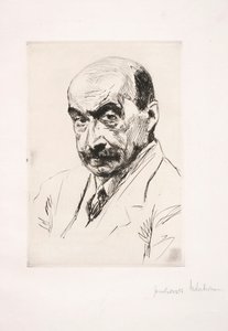 Zelfportret door Max Liebermann
