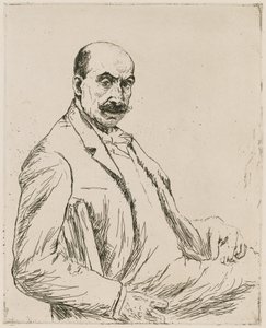 Zelfportret door Max Liebermann
