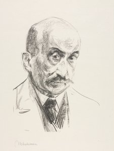 Zelfportret door Max Liebermann