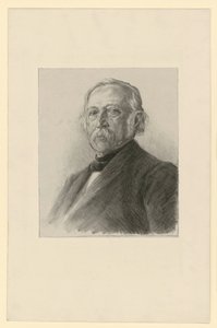 Theodor Fontane door Max Liebermann