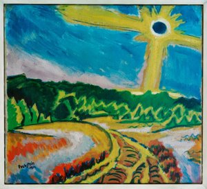 zonsopgang door Max Pechstein