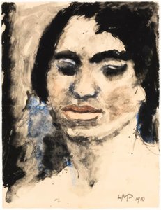 De schoonmoeder van de kunstenaar