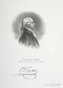 St. George Tucker, rechter van het Hof van Beroep van Virginia door Max Rosenthal