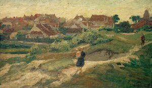 Hollandse dorpsaanzicht