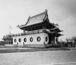 China Paviljoen, de All-Russia Tentoonstelling, Nizhny Novgorod, Rusland, 1896 door Maxim Dmitriev