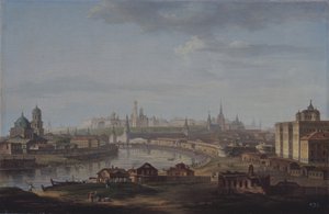 Uitzicht op Moskou