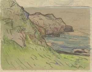 Bretonse kustlandschap door Maxime Camille Louis Maufra