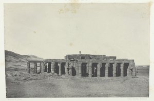 Gournah, Tombe van Osymandias, Thebe door Maxime Du Camp