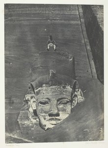 Ibsamboul, Colosse Occidental Du Spéos De Phrè, Nubië, 1849-51, gedrukt 1852